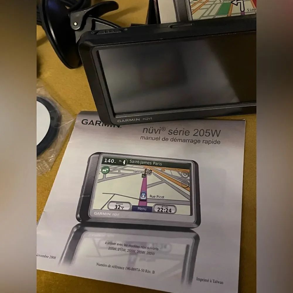 Garmin nuvi 255WT Automotive GPS system In Box Complete - Picture 3 of 5